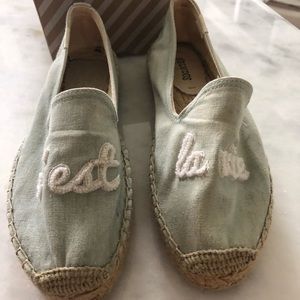 Soludos cest la vie espadrilles 6.5